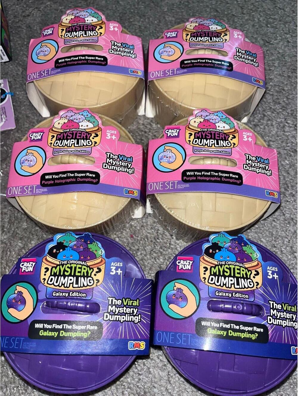 RMS Mystery Dumpling Viral Toy Edition NIB Duper Rare Galaxy Needoh Inspired